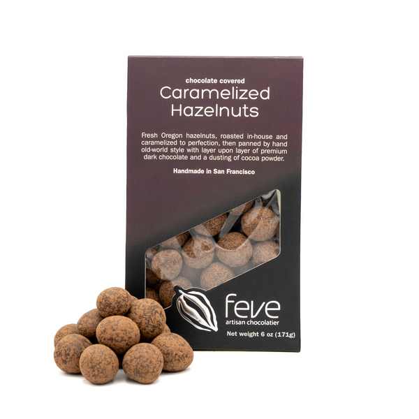 Feve Chocolate Hazelnuts 6 oz – Feve Chocolates