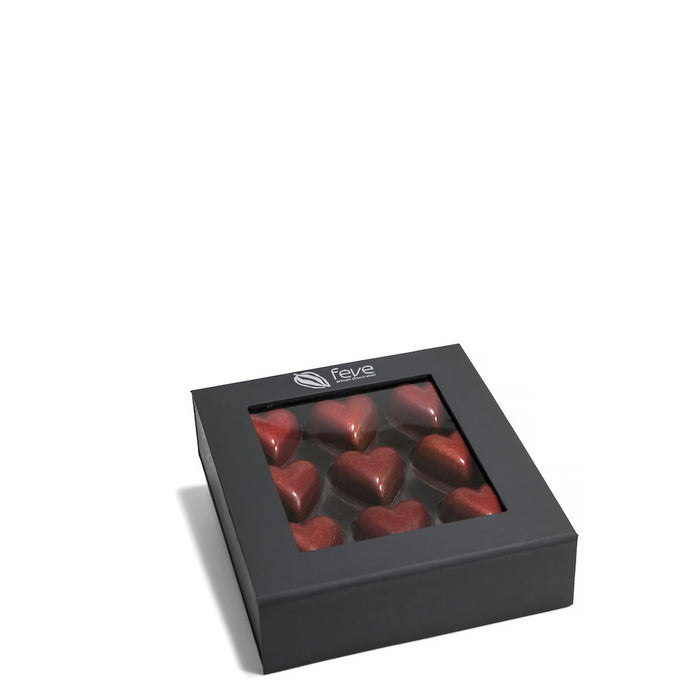 9 piece Feve Passion Fruit Hearts
